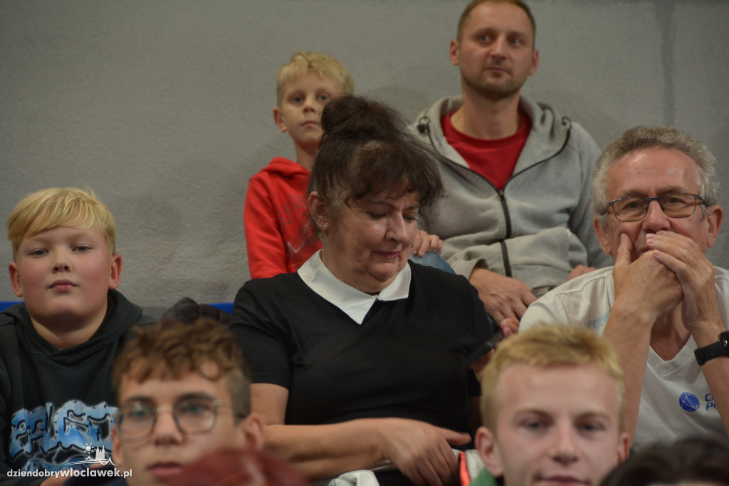 Kibice na meczu Anwil Włocławek vs. Sporting CP
