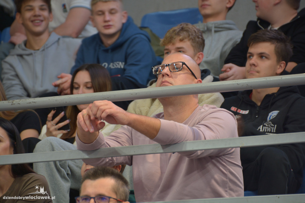 Kibice na meczu Anwil Włocławek vs. Sporting CP