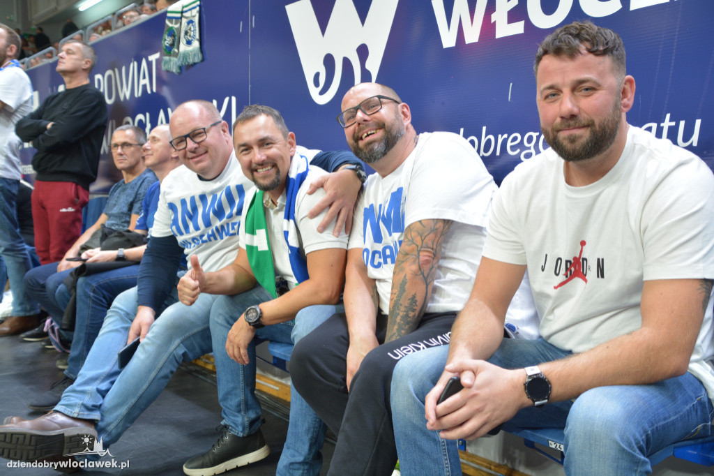 Kibice na meczu Anwil Włocławek vs. Sporting CP