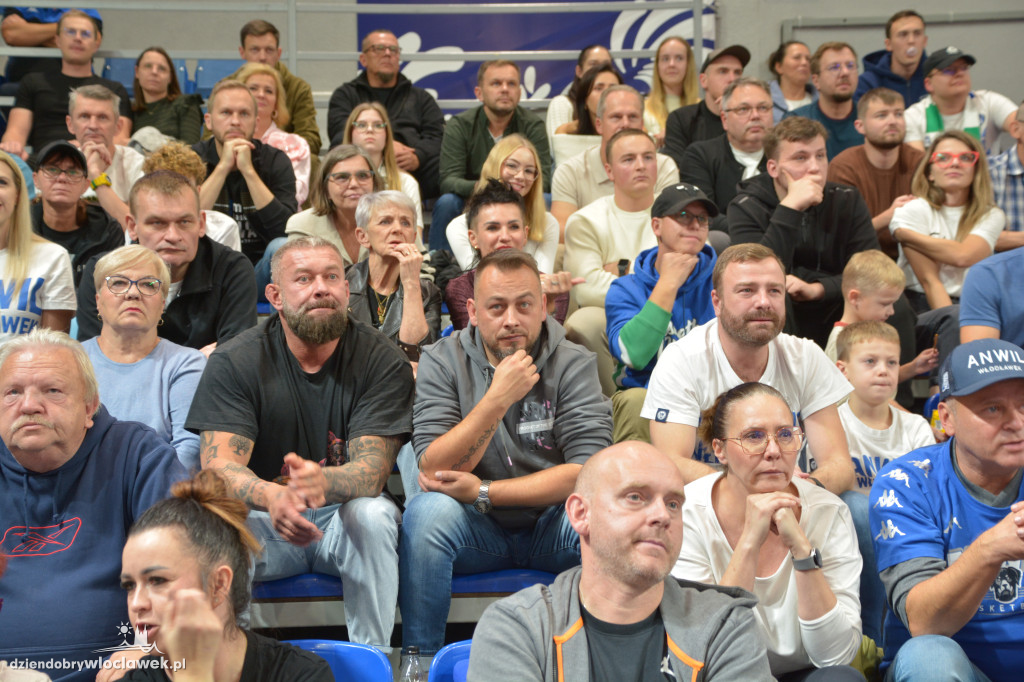 Kibice na meczu Anwil Włocławek vs. Sporting CP