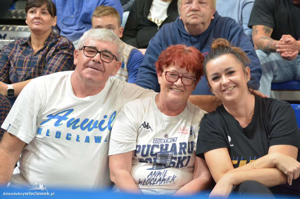 Kibice na meczu Anwil Włocławek vs. Sporting CP