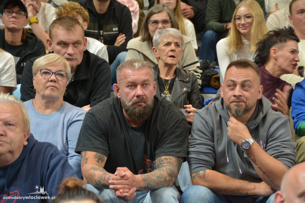 Kibice na meczu Anwil Włocławek vs. Sporting CP