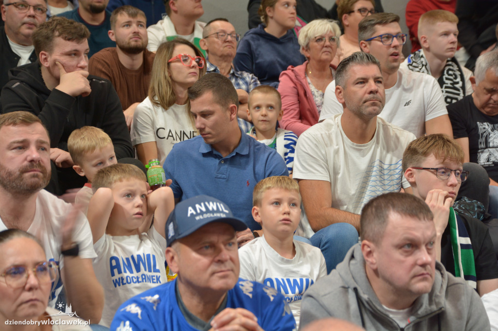 Kibice na meczu Anwil Włocławek vs. Sporting CP