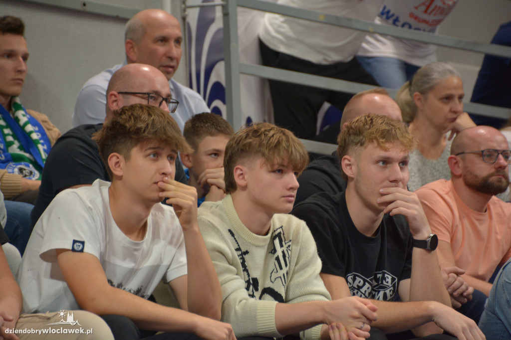 Kibice na meczu Anwil Włocławek vs. Sporting CP