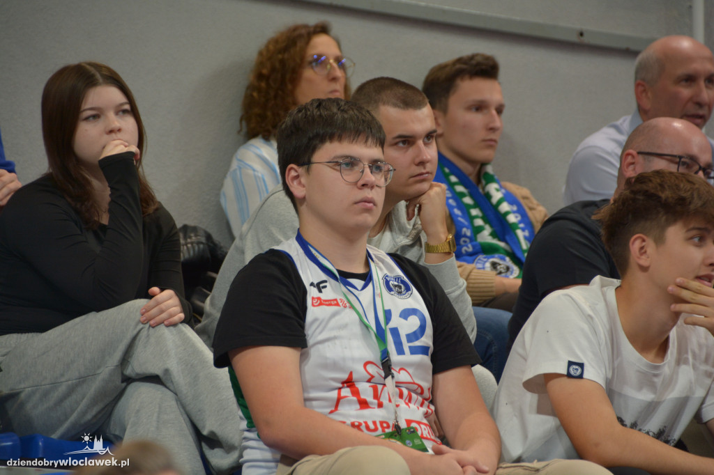 Kibice na meczu Anwil Włocławek vs. Sporting CP