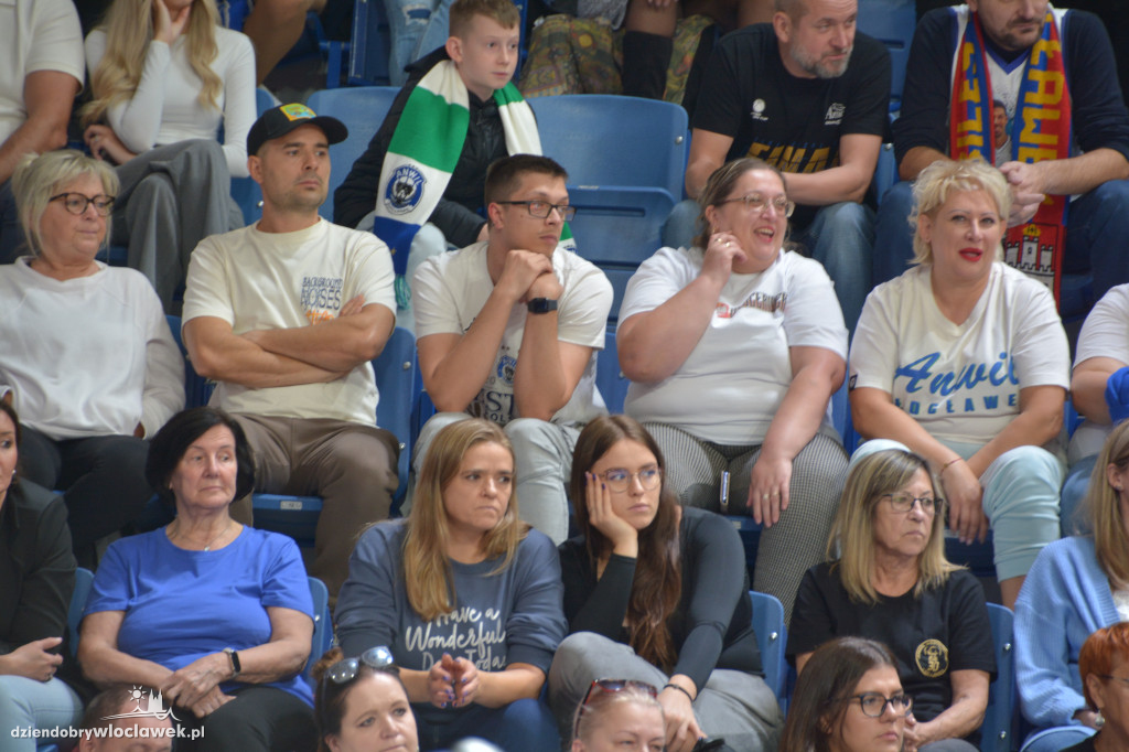 Kibice na meczu Anwil Włocławek vs. Sporting CP