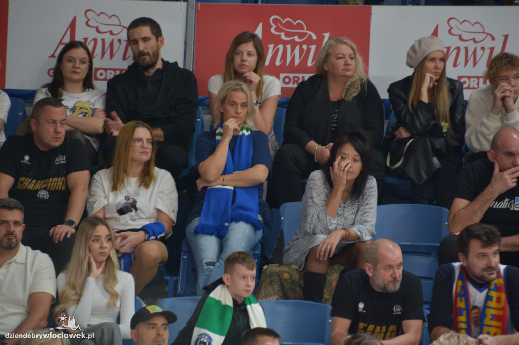 Kibice na meczu Anwil Włocławek vs. Sporting CP