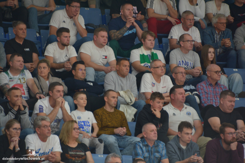 Kibice na meczu Anwil Włocławek vs. Sporting CP