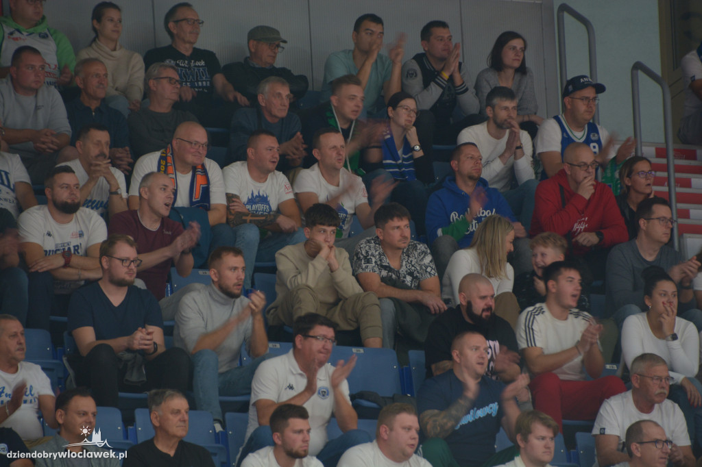 Kibice na meczu Anwil Włocławek vs. Sporting CP