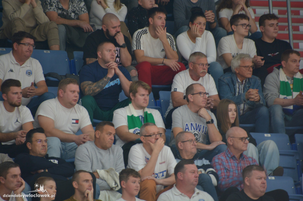 Kibice na meczu Anwil Włocławek vs. Sporting CP