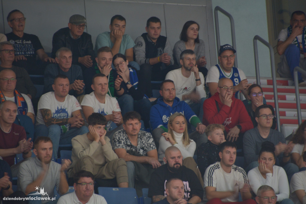 Kibice na meczu Anwil Włocławek vs. Sporting CP