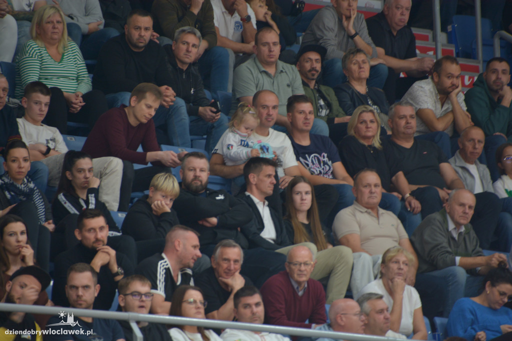 Kibice na meczu Anwil Włocławek vs. Sporting CP