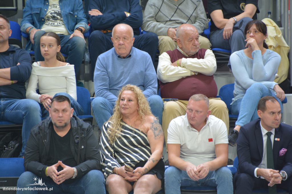 Kibice na meczu Anwil Włocławek vs. Sporting CP