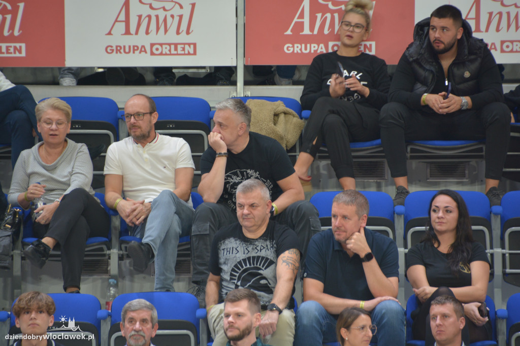 Kibice na meczu Anwil Włocławek vs. Sporting CP