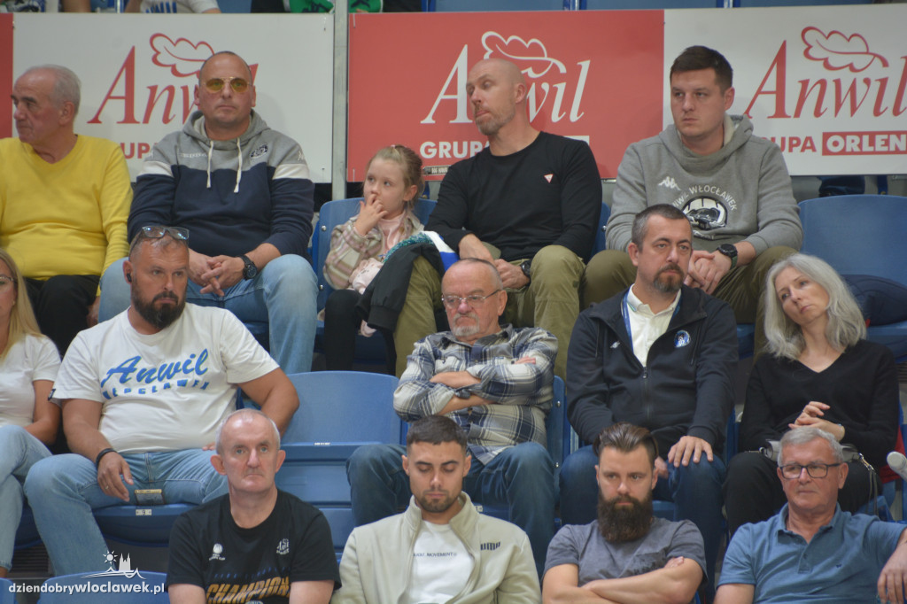 Kibice na meczu Anwil Włocławek vs. Sporting CP