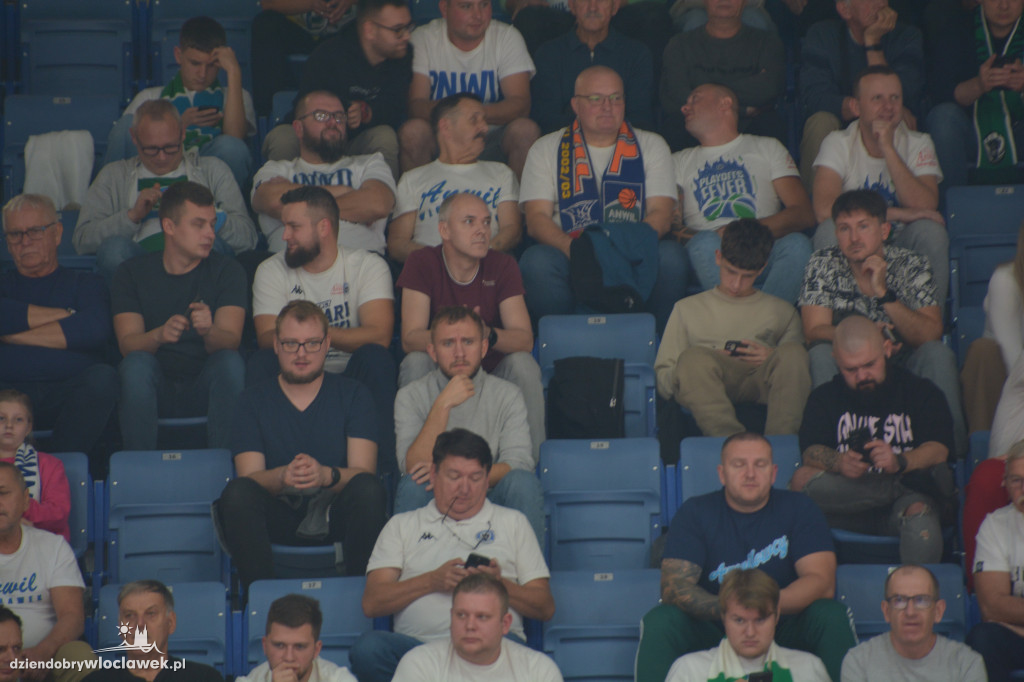 Kibice na meczu Anwil Włocławek vs. Sporting CP