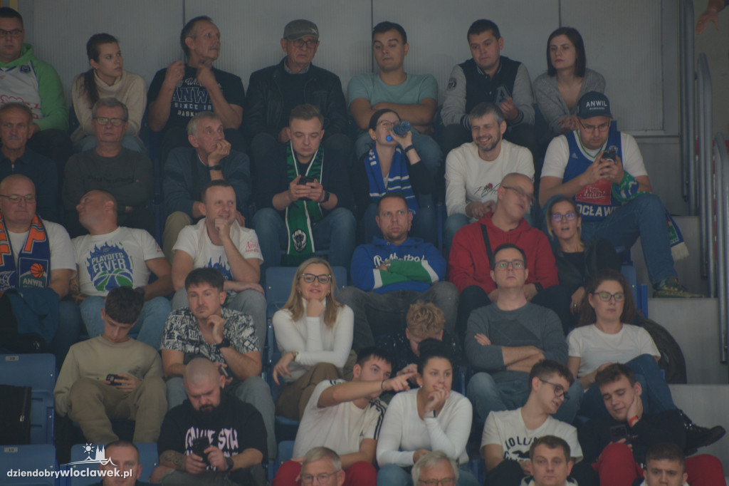 Kibice na meczu Anwil Włocławek vs. Sporting CP