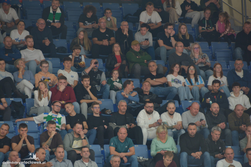 Kibice na meczu Anwil Włocławek vs. Sporting CP