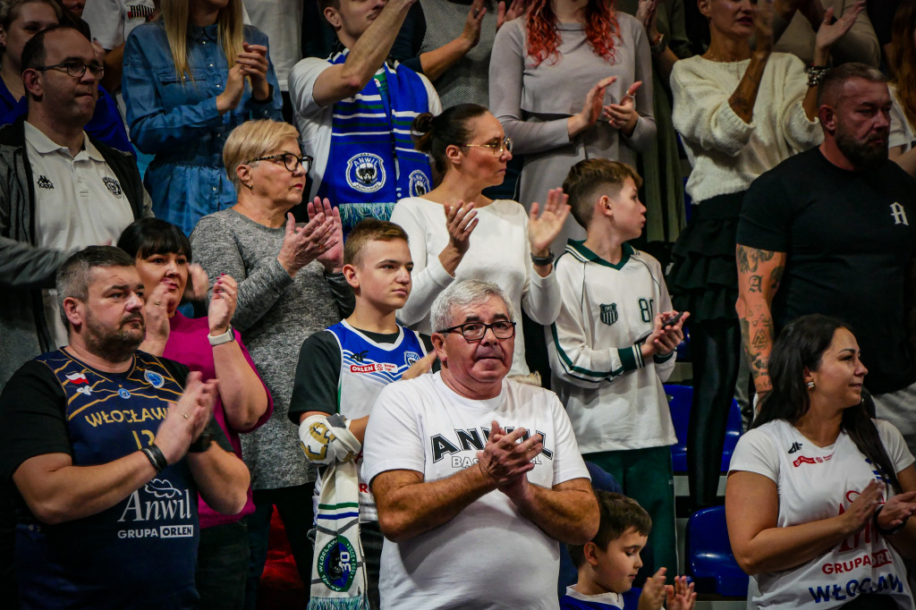 Kibice na meczu Anwil vs Spójnia