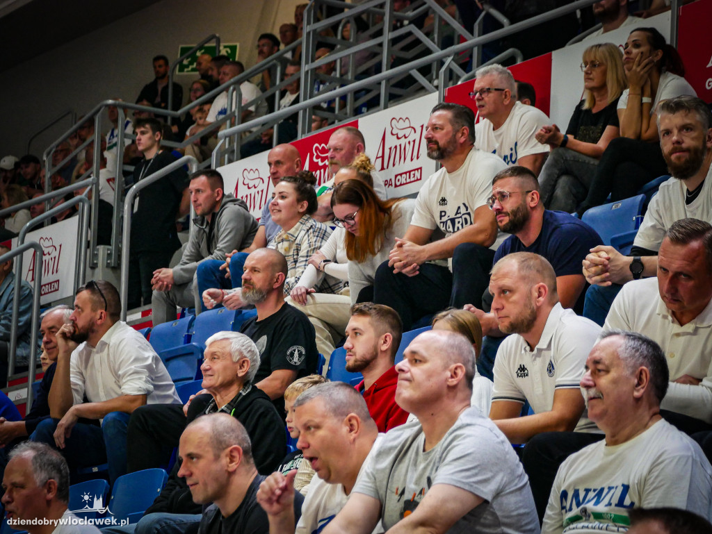 Kibice na meczu Anwil vs Spójnia