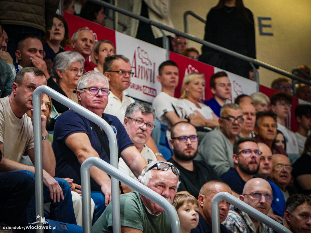 Kibice na meczu Anwil vs Spójnia