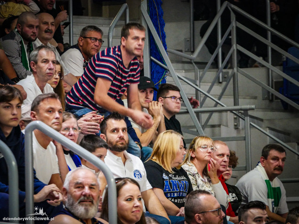 Kibice na meczu Anwil vs Spójnia