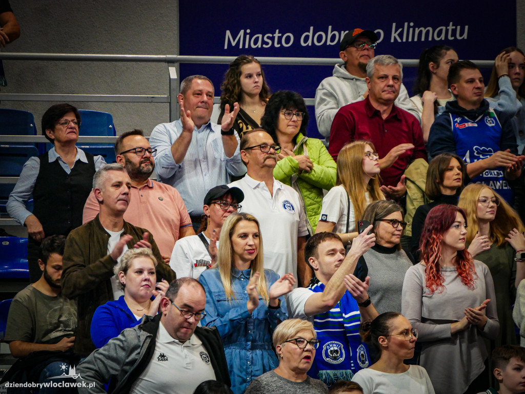 Kibice na meczu Anwil vs Spójnia