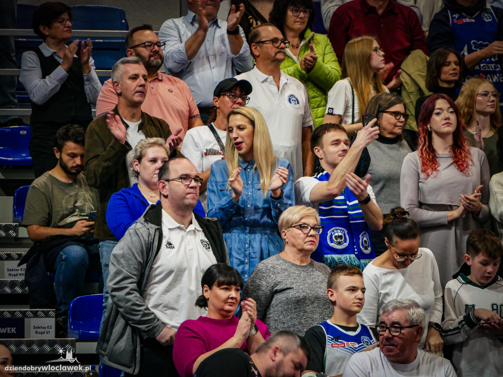 Kibice na meczu Anwil vs Spójnia