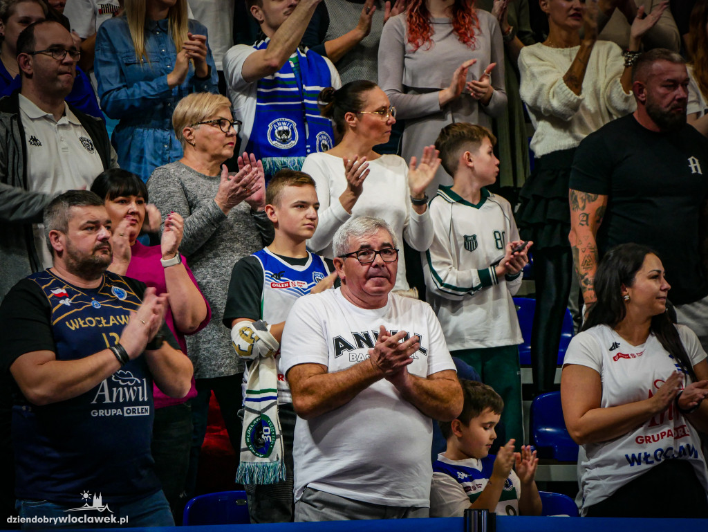 Kibice na meczu Anwil vs Spójnia