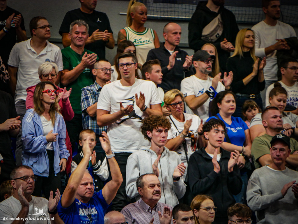 Kibice na meczu Anwil vs Spójnia