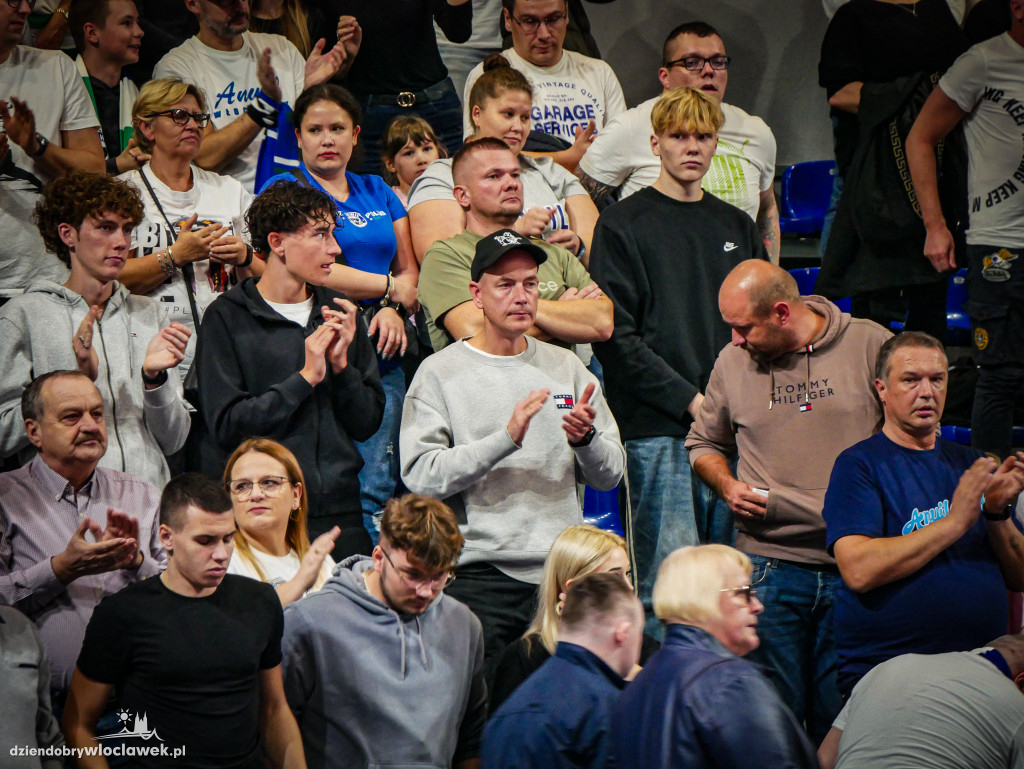 Kibice na meczu Anwil vs Spójnia