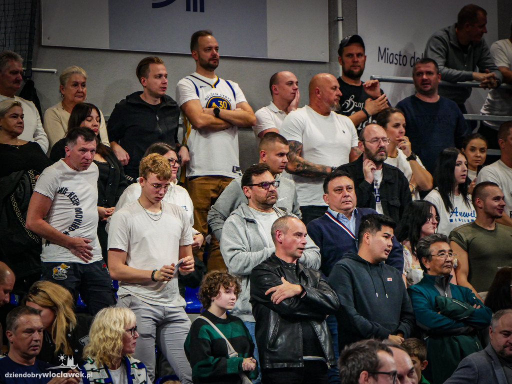 Kibice na meczu Anwil vs Spójnia