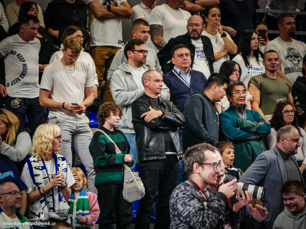 Kibice na meczu Anwil vs Spójnia