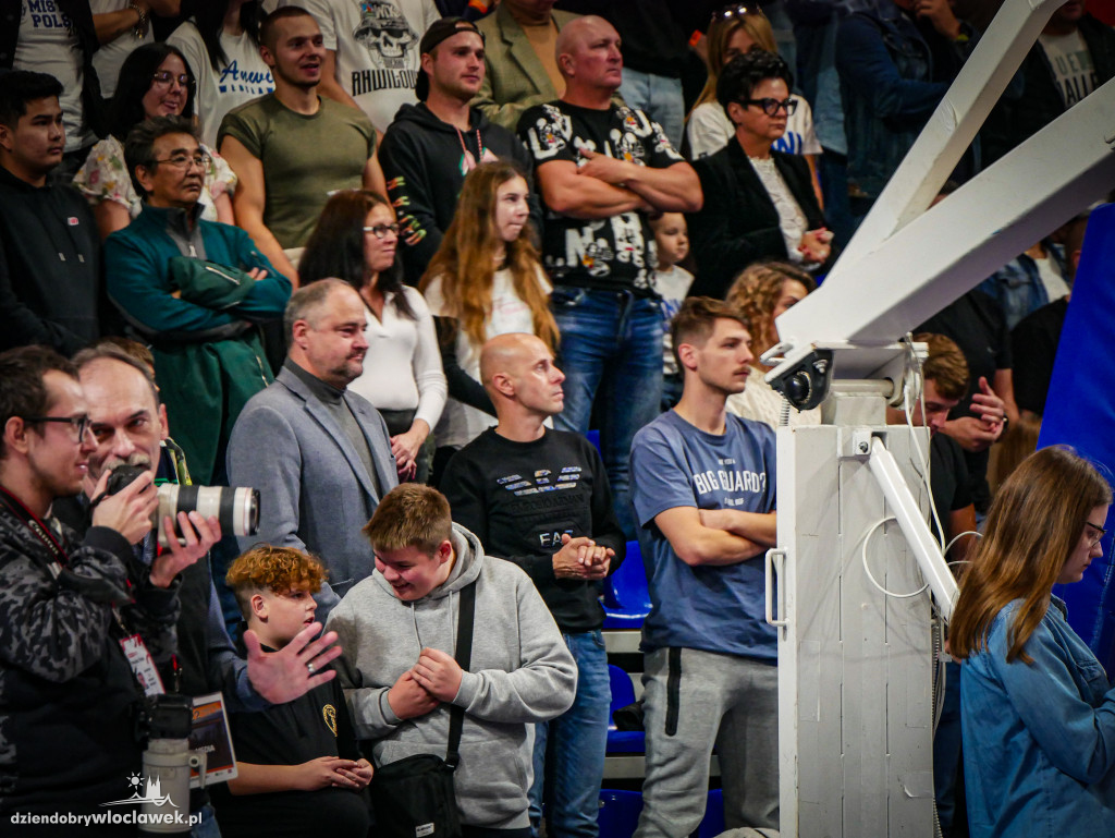 Kibice na meczu Anwil vs Spójnia