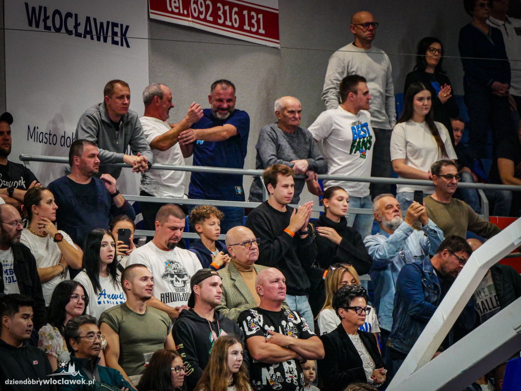 Kibice na meczu Anwil vs Spójnia