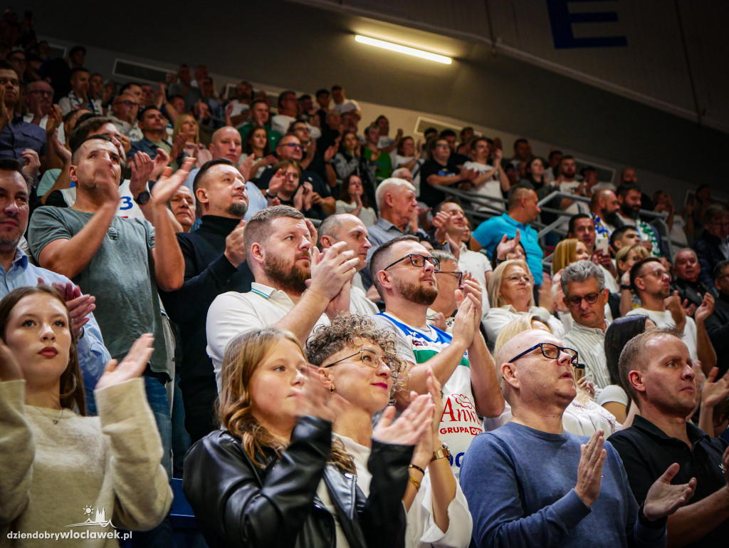 Kibice na meczu Anwil vs Spójnia