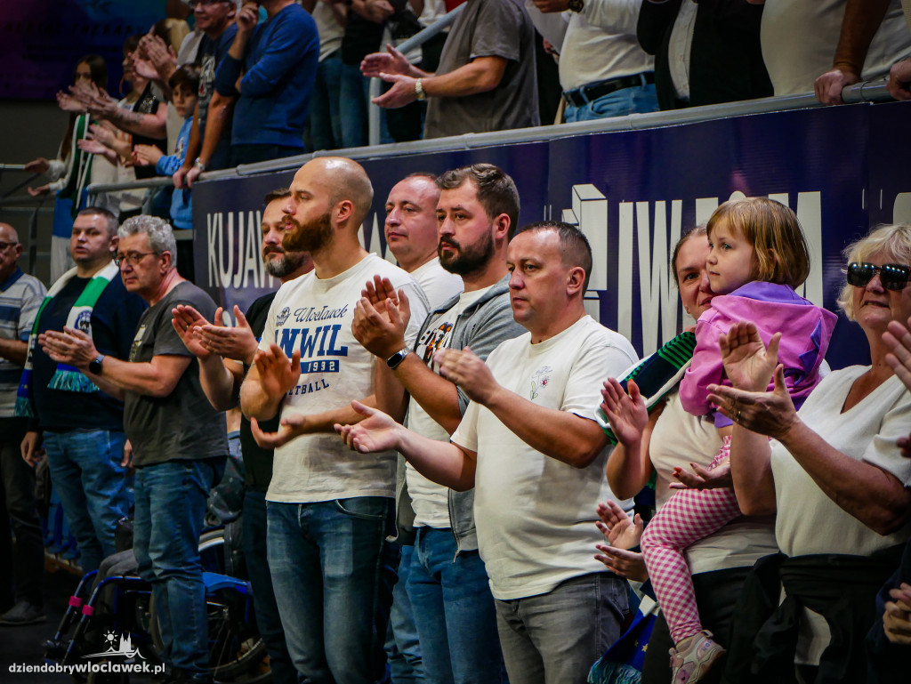 Kibice na meczu Anwil vs Spójnia