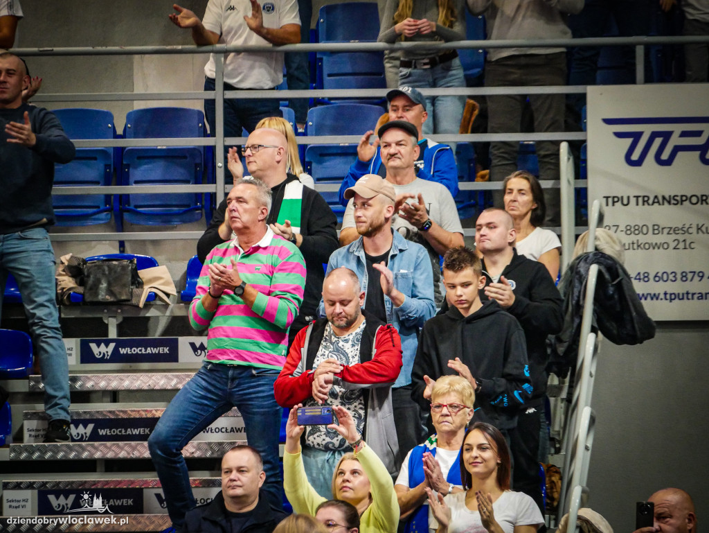 Kibice na meczu Anwil vs Spójnia