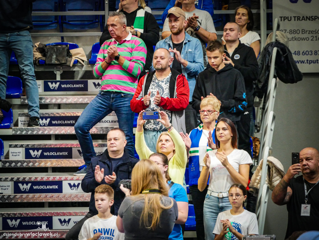 Kibice na meczu Anwil vs Spójnia