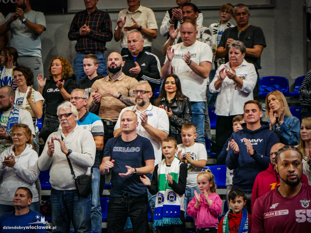 Kibice na meczu Anwil vs Spójnia