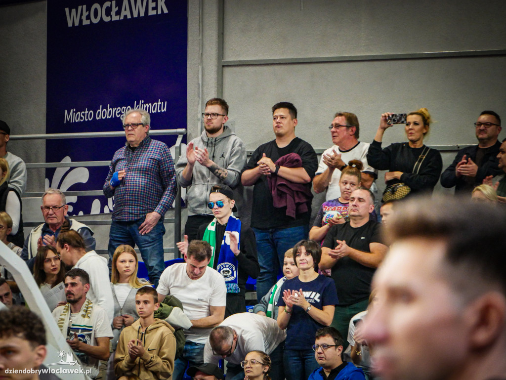 Kibice na meczu Anwil vs Spójnia