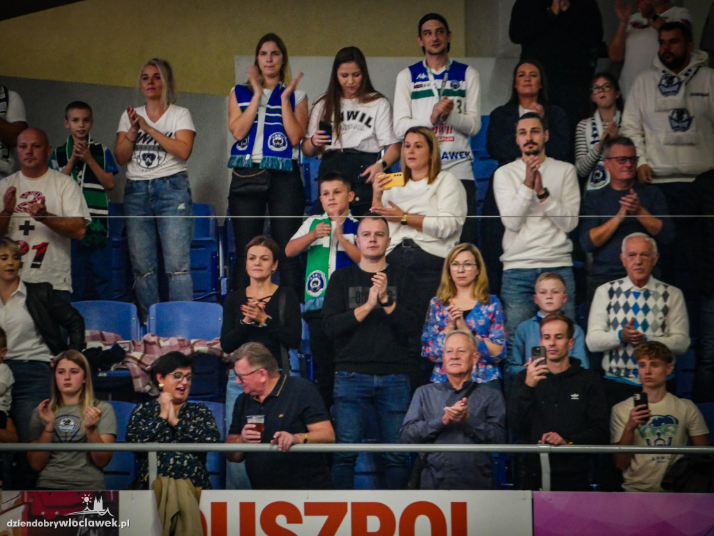 Kibice na meczu Anwil vs Spójnia