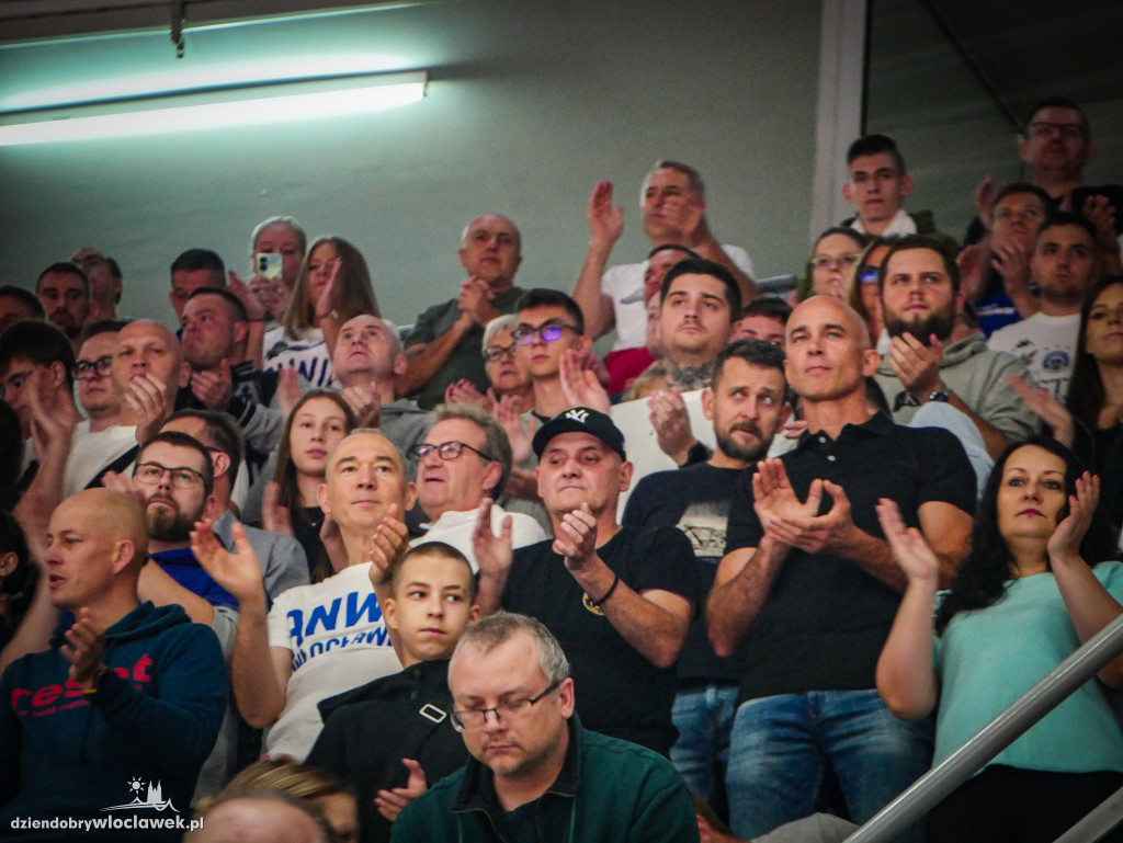 Kibice na meczu Anwil vs Spójnia