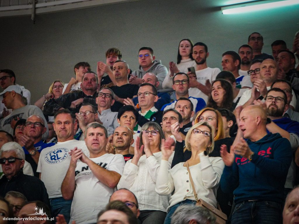 Kibice na meczu Anwil vs Spójnia