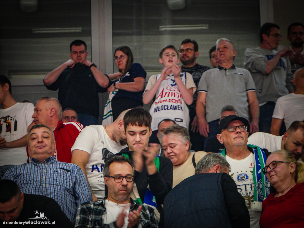 Kibice na meczu Anwil vs Spójnia