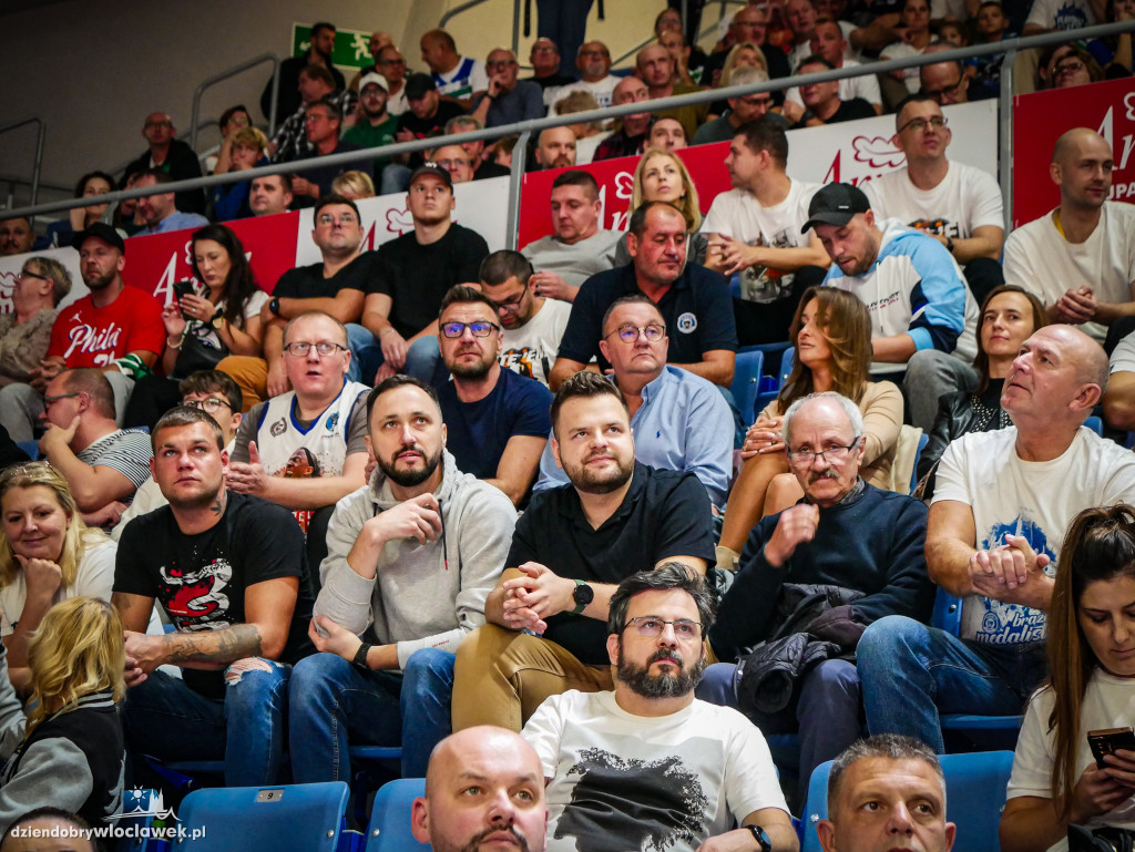 Kibice na meczu Anwil vs Spójnia