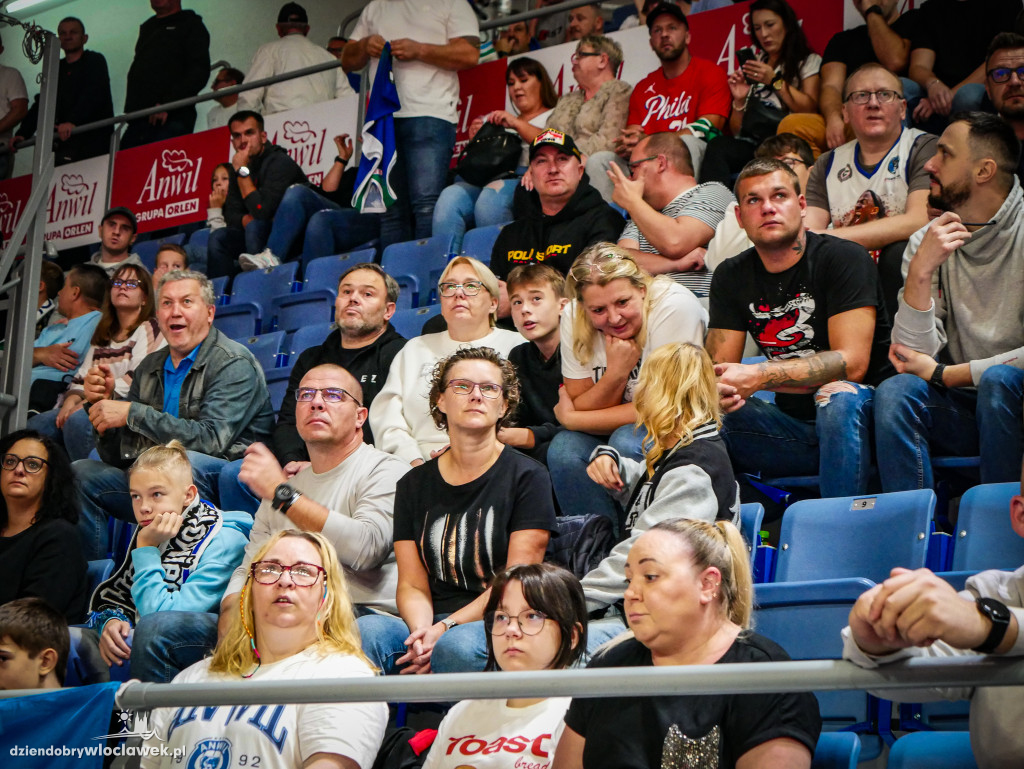 Kibice na meczu Anwil vs Spójnia