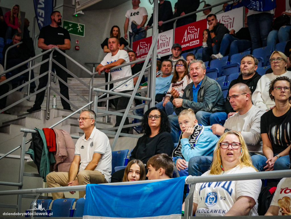 Kibice na meczu Anwil vs Spójnia