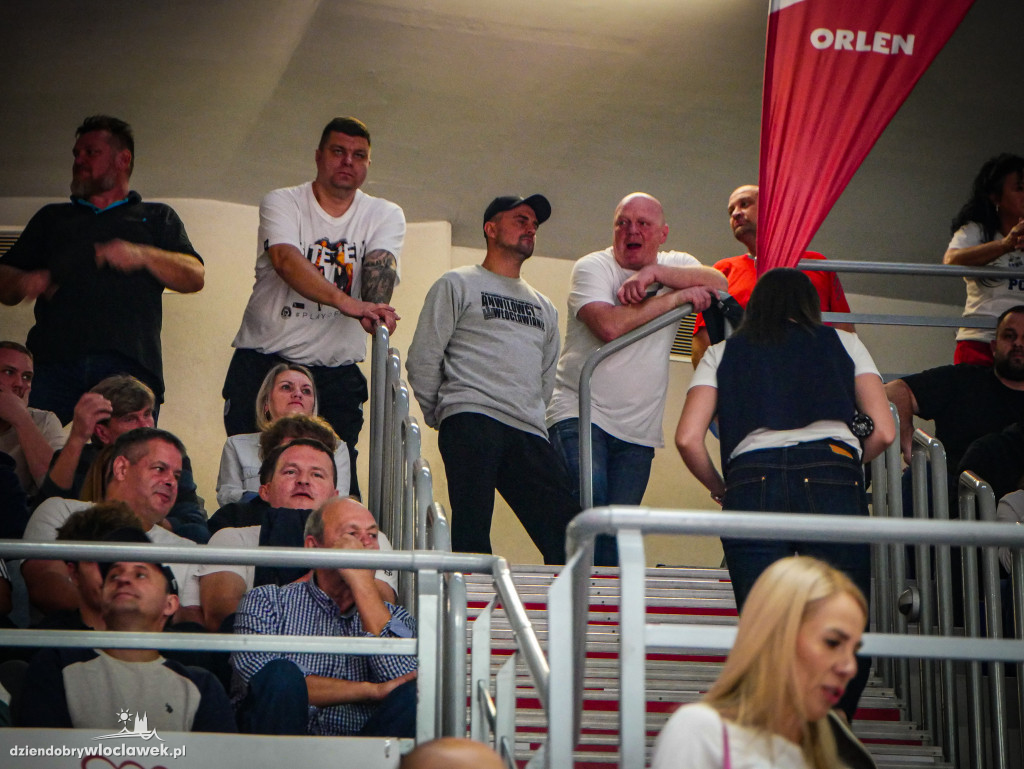Kibice na meczu Anwil vs Spójnia