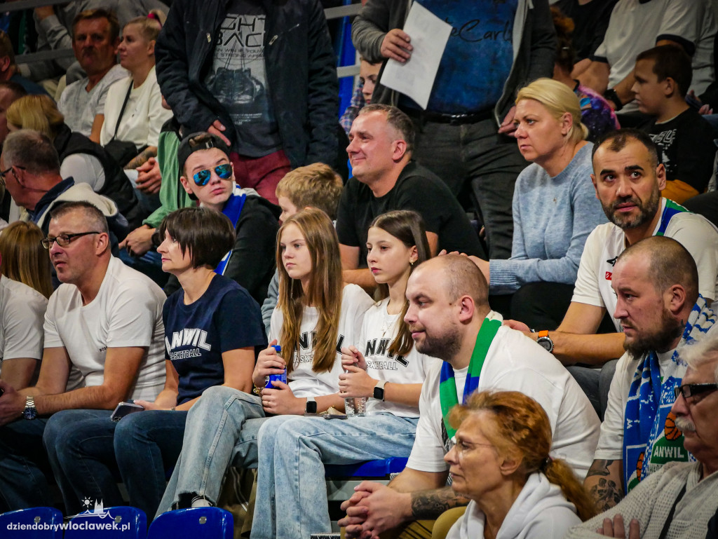 Kibice na meczu Anwil vs Spójnia